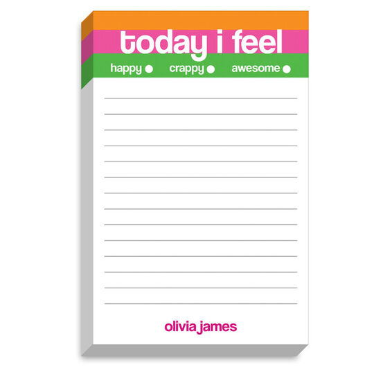Today I Feel Chunky Notepad